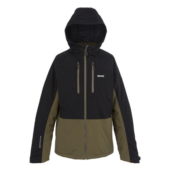 Regatta Mens Highton III Stretch Padded Jacket / Crocodile/Black